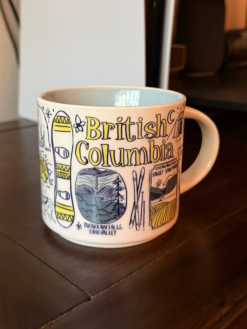 Starbucks British Columbia Been There mug